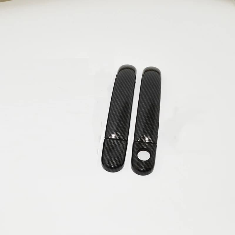 Couvercle de Poignée de Porte en Fibre de Carbone pour Voiture, Accessoire pour Volkswagen VW Caddy