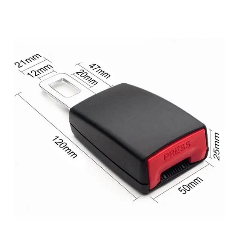 Ceinture de sécurité de voiture 23CM, Extension de ceinture de sécurité, boucle, Clip de ceinture de