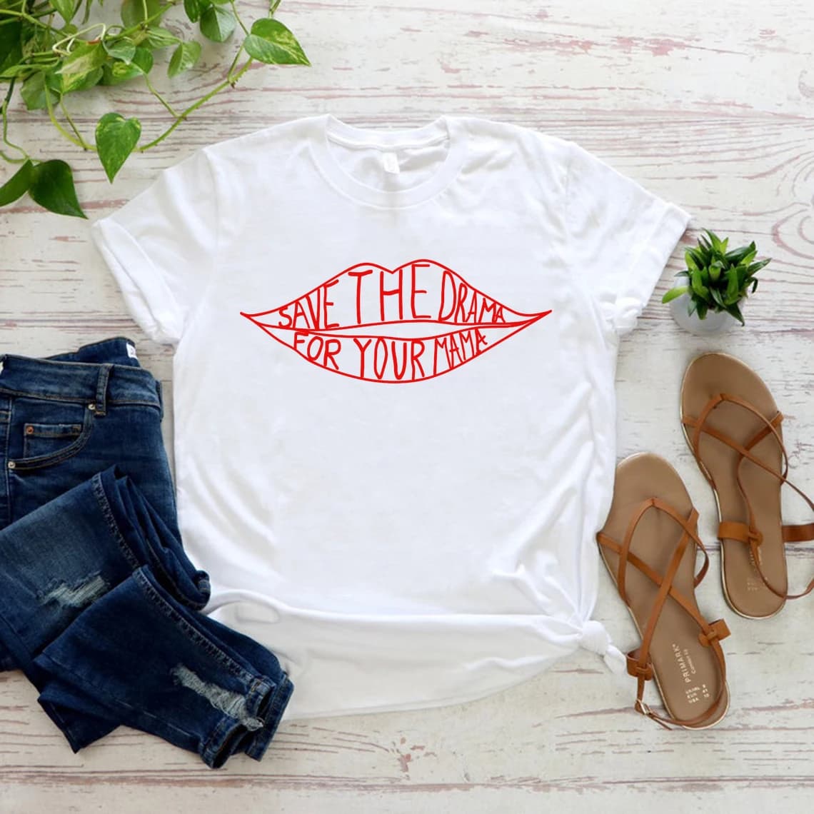Sauver le drame pour votre maman T-Shirt amis émission de télévision Rachel vert T-Shirt unisexe gra