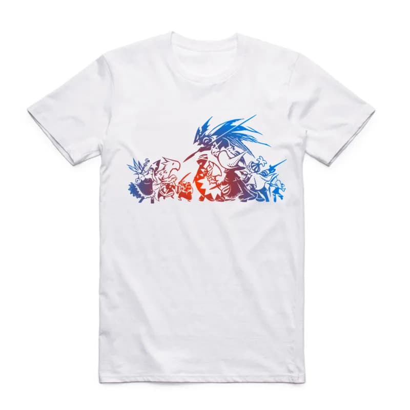 2019 mode hommes FF Final Fantasy T-shirt col rond à manches courtes été Geek jeu japonais Cloud Str