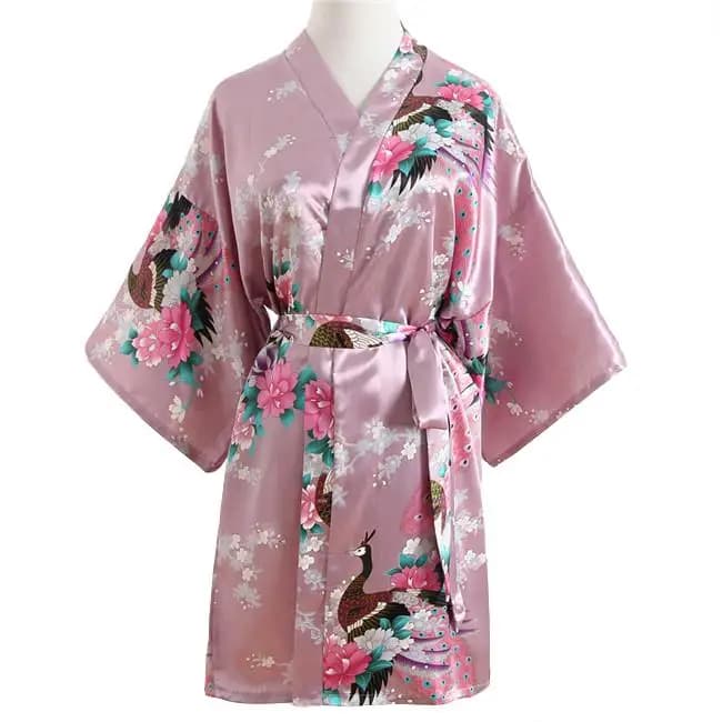 Kimono imprimé floral, grande taille, Robe longue, vêtements de nuit décontractés, vêtements de mais