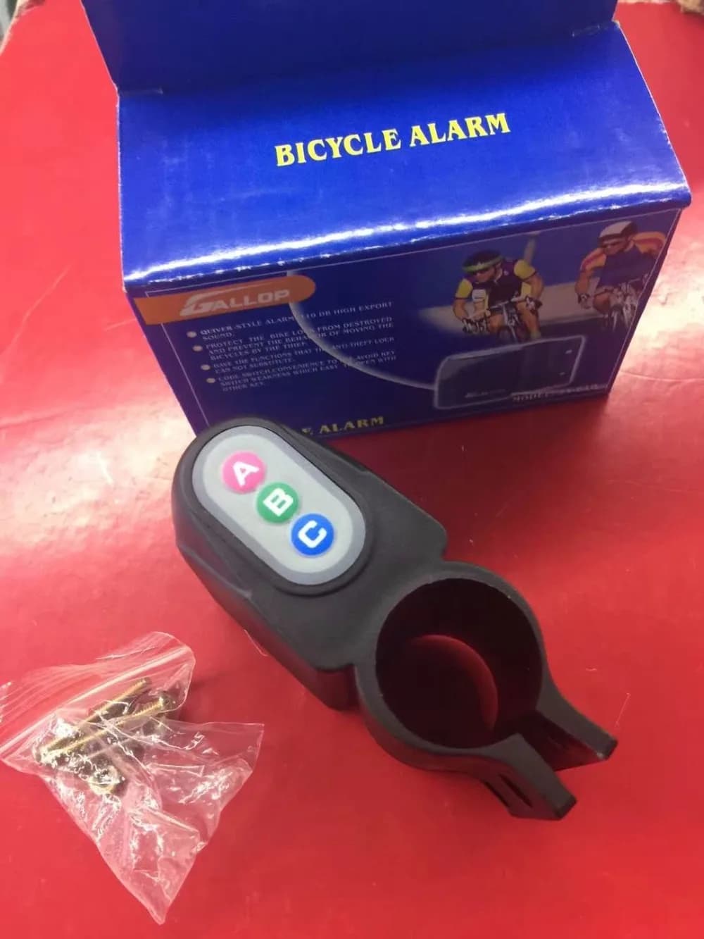 Alarme antivol étanche pour vélo, porte ou fenêtre avec capteur et mot de passe