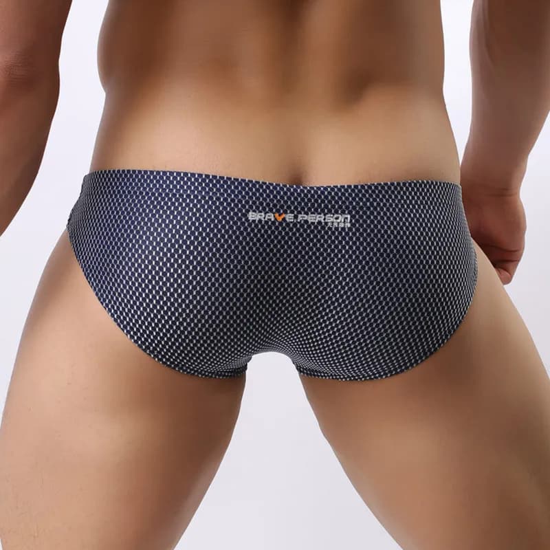 Brave Person – sous-vêtements en Nylon pour hommes, culotte de Bikini Sexy pour hommes, culotte de p