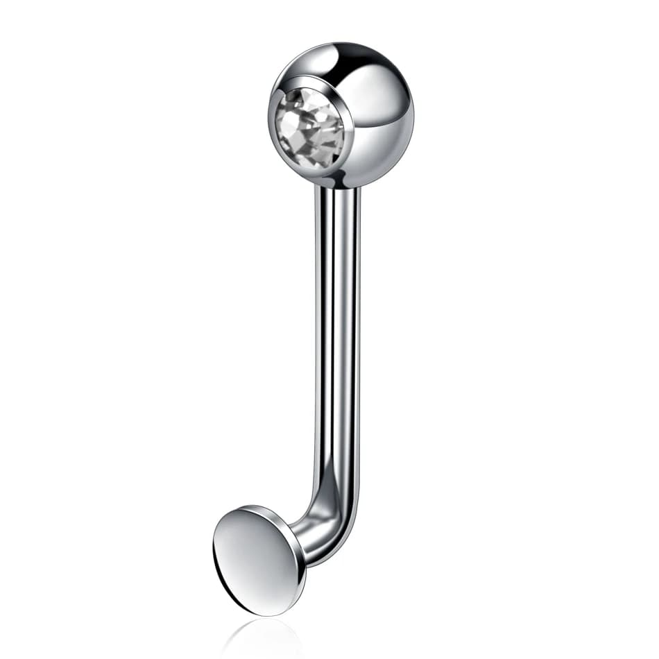 1PC titane Christina capuche verticale piercing fleur lèvres anneaux opale Sexy vagin génital Pierci