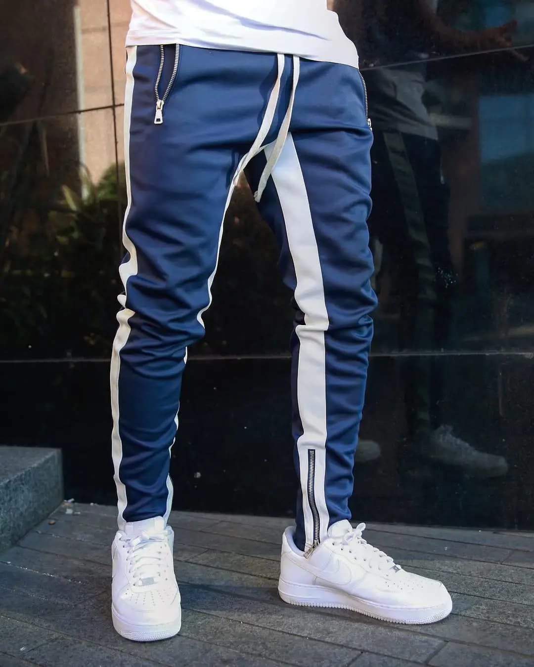 Joggers de sport en coton pour hommes, pantalons de course, fitness, bas de survêtement sportifs, pa