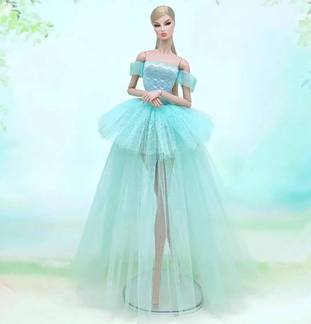 Robes pour poupées de 30cm, accessoires vestimentaires pour poupées barbie, tenues, robes de mode fa