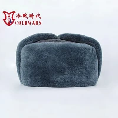 Casquette russe Ushanka en coton M69 Red Army Star Grey, casquette d'hiver