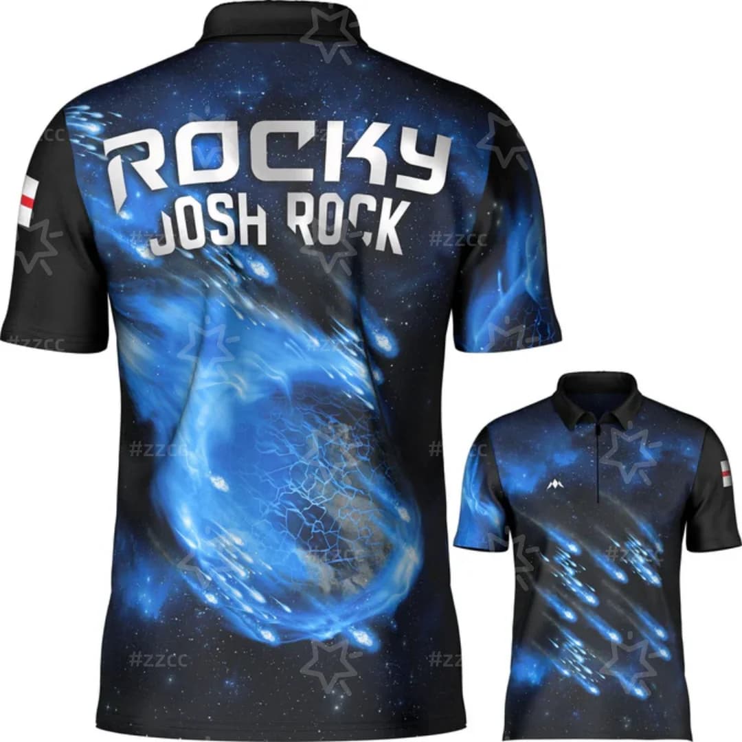 Dart Shirt Josh Rock - Cadeau pour les passionnés de Rocky Dart, T-shirt de sport à séchage rapide p