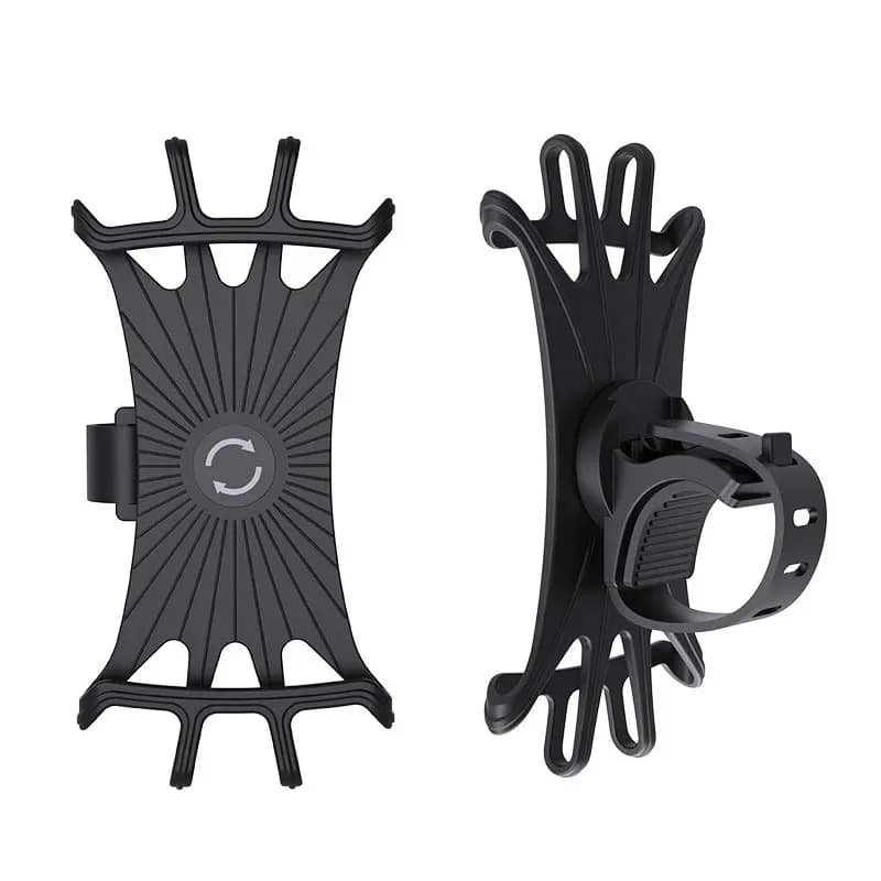 Accessoires de poussette pour bébé, support de téléphone portable universel rotatif à 360 degrés, su