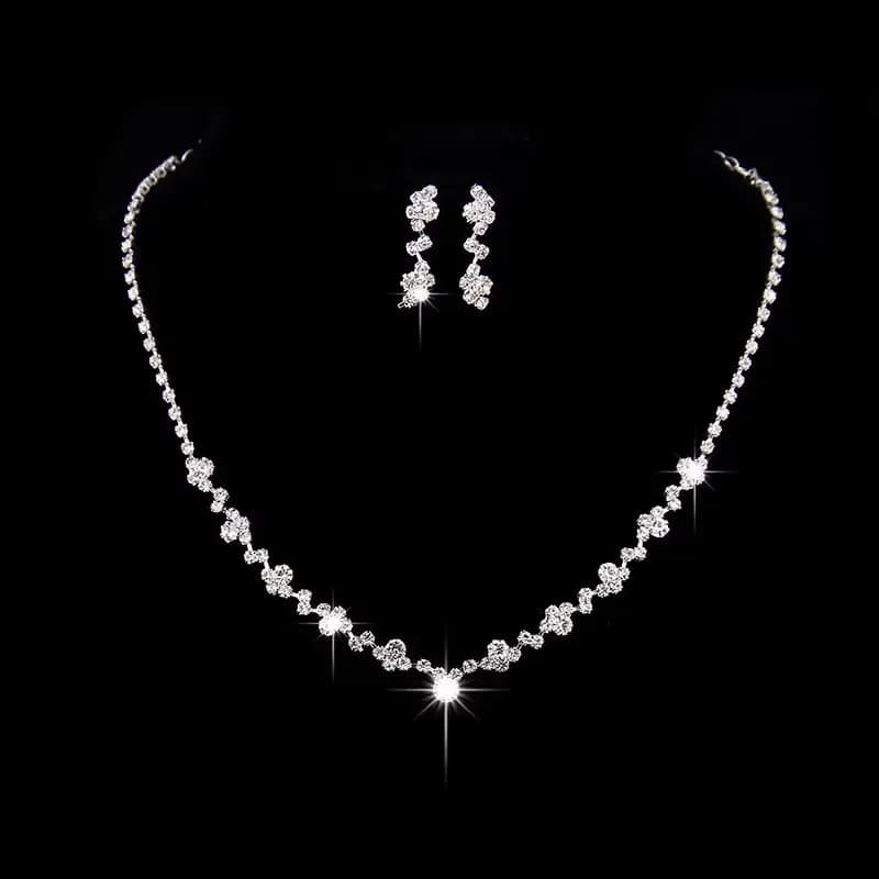 Accessoires de photographie et de maquillage pour Studio de mariage, boucles d'oreilles en chaîne, e