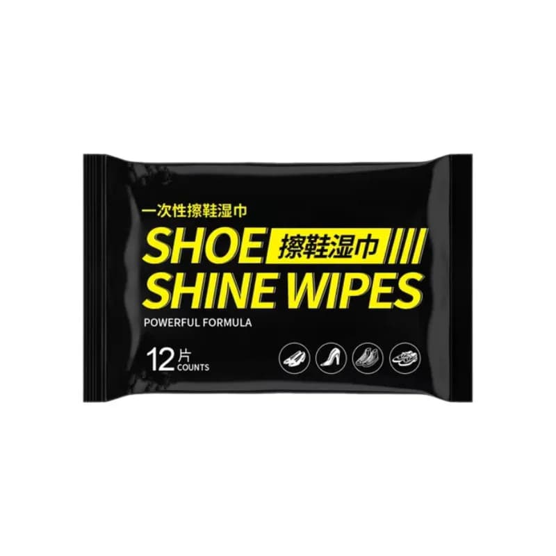 12 pièces/30 pièces chaussures jetables lingettes propres chaussures blanches portables lingettes de