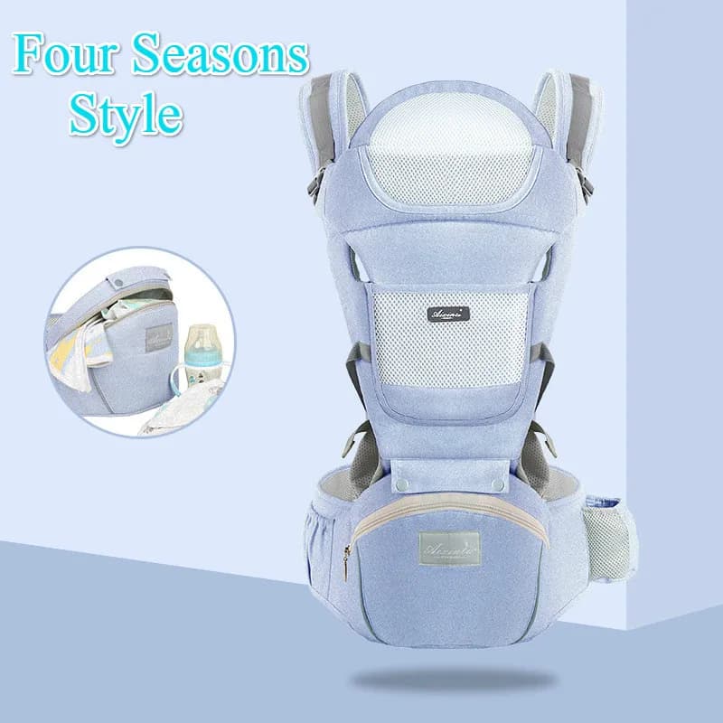Porte-bébé ergonomique pour bébé, siège Hipseat, face avant, kangourou ergonomique, écharpe pour béb