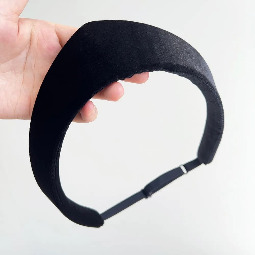 Bandeau en velours pour femmes, style européen et américain, nouveau bandeau rétro britannique 2025,