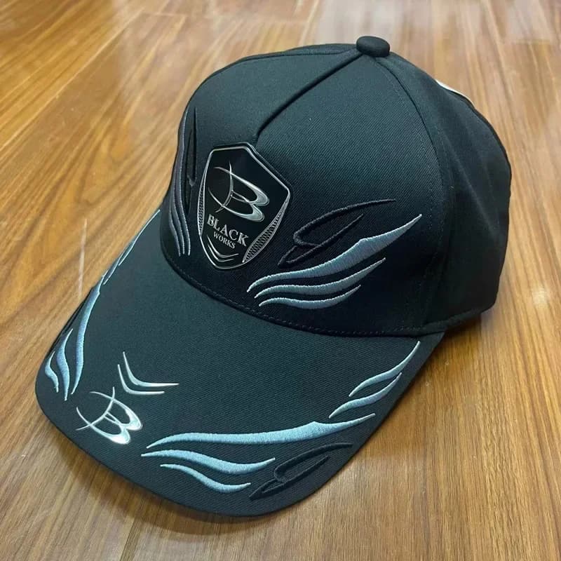 Gamakatsu casquette de pêche imperméable en plein air respirant coton chapeau de pêche été lettre ca