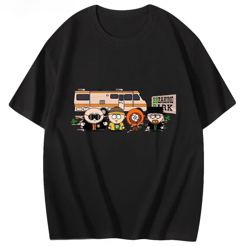 Chicken Brothers t-shirts d'été haut Streetwear vêtements pour femmes Breaking Bad chemise Park Prin