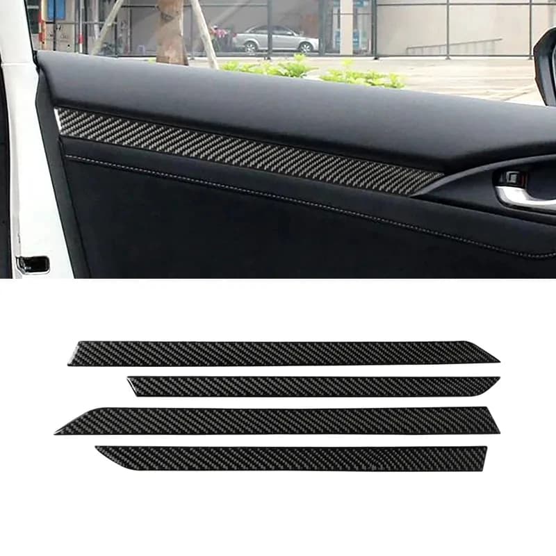 Accessoires intérieurs pour Honda Civic 10e génération (2016-2021), panneau de commande de la consol