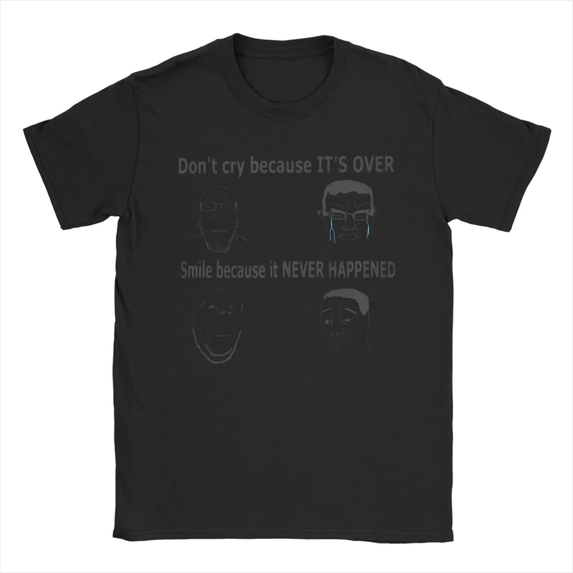 T-shirt imprimé Wojak Soyjak Chudjak Chud Meme pour hommes et femmes, 100% coton, vêtements haut de 