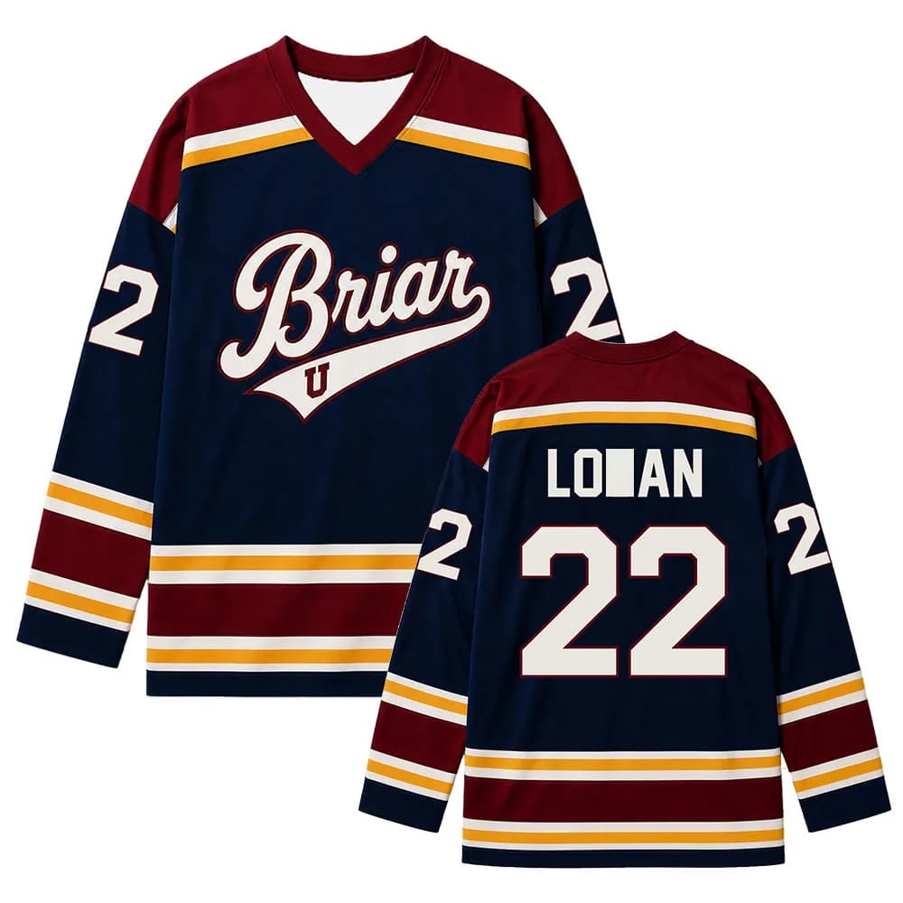 Maillot de hockey Hot TV Off Campus Briar University, Graham 44, 22 DI LAURENTIS, 66 Tucker46, T-shi