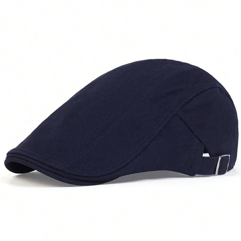 Bérets de couleur unie pour hommes, casquette de journal, chapeaux de peintre britannique Hip Hop, c