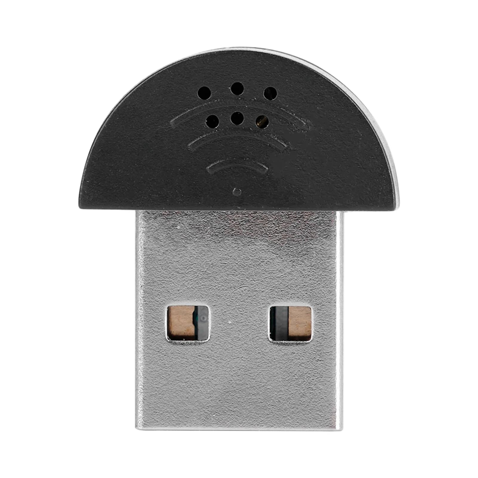 Mini microphone portable USB, microphone vocal de studio, adaptateur audio statique pour ordinateur 