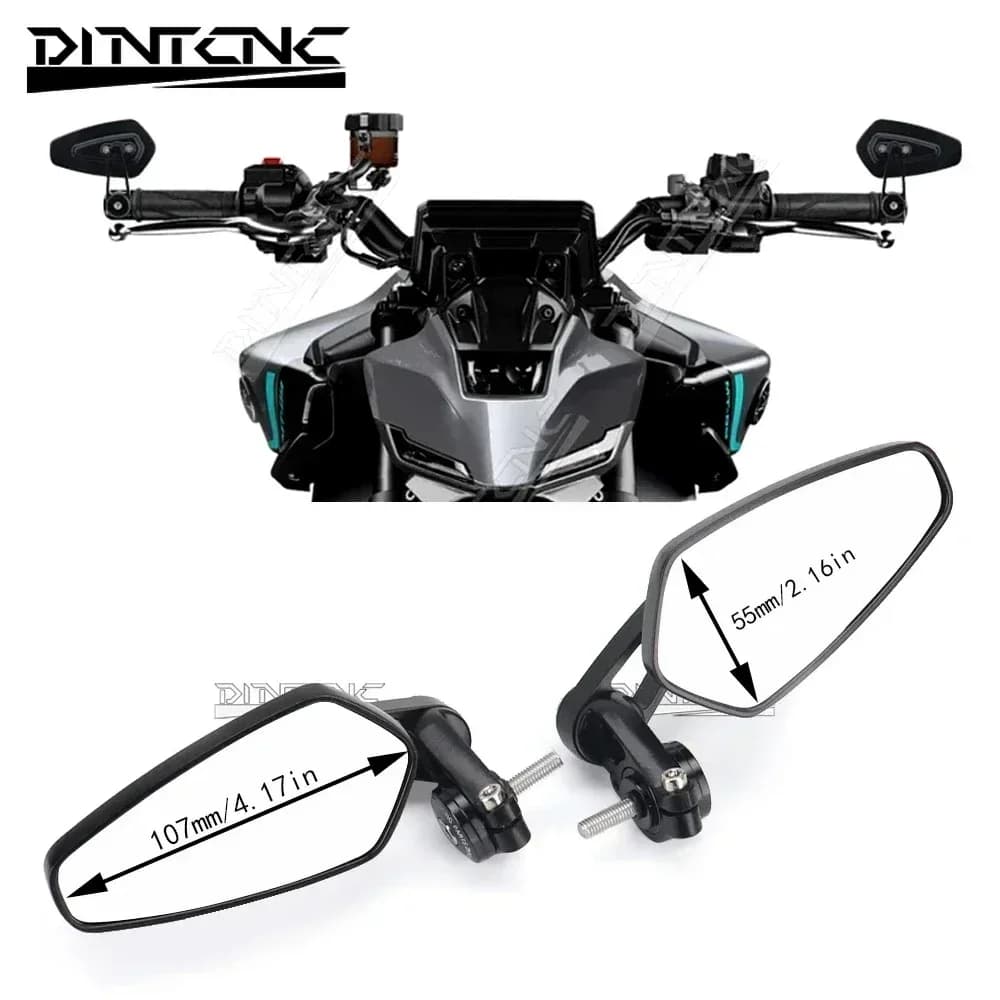 Rétroviseurs d'extrémité de guidon, accessoire de moto pour YAMAHA MT09 MT09SP 2024 2025 FZ09 MT-09 