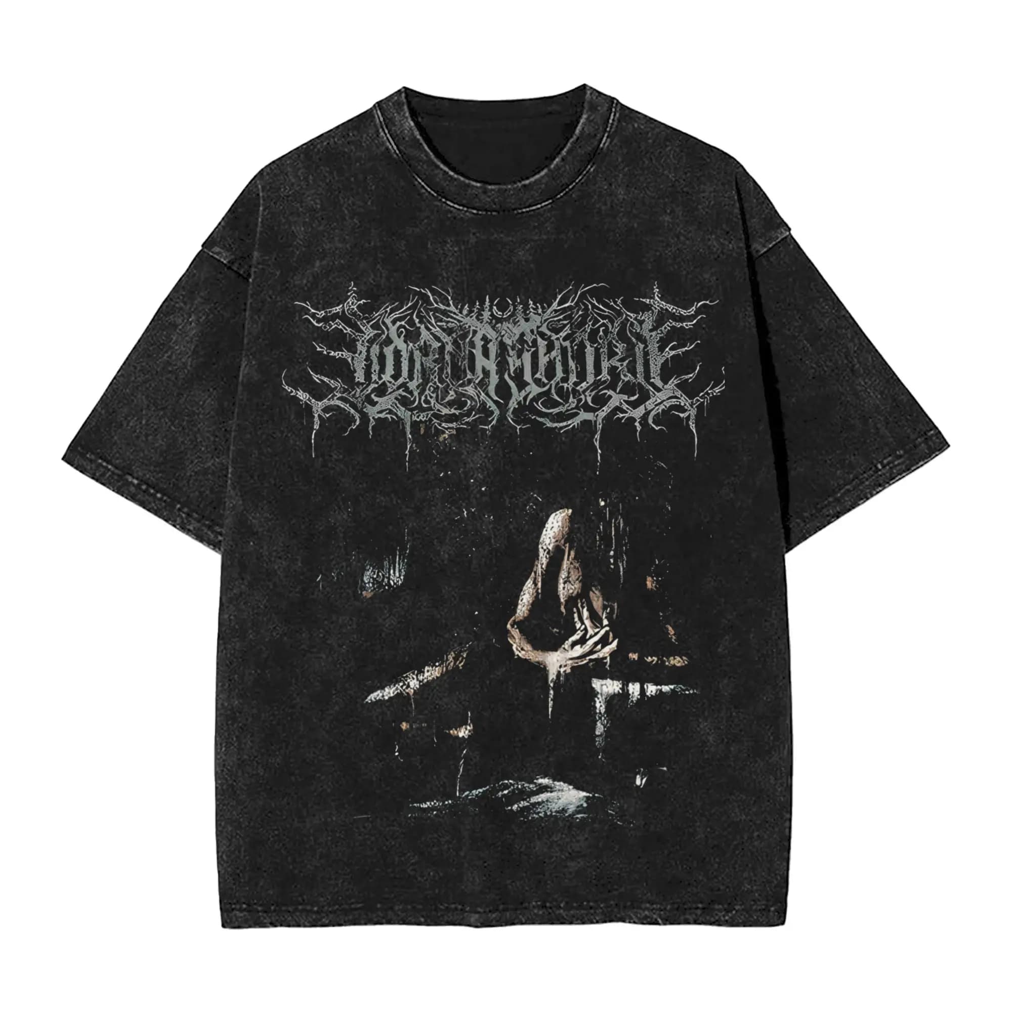 Lorna Shore t-shirts Hip Hop lavé 100% coton surdimensionné T-Shirt nouveauté pour hommes haut pour 