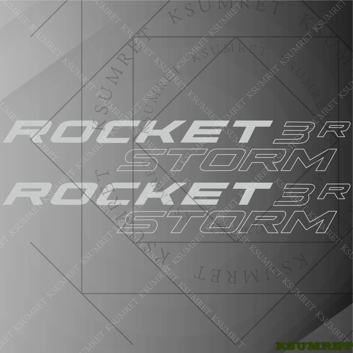 Autocollants pour moto Triumph ROCKET 3 R STORM ROCKET 3 GT STORM, accessoires, logo de course, embl