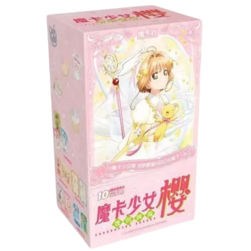 Carte Fun authentique Card Captor, carte transparente de collection, jouet de dessin animé et de ban