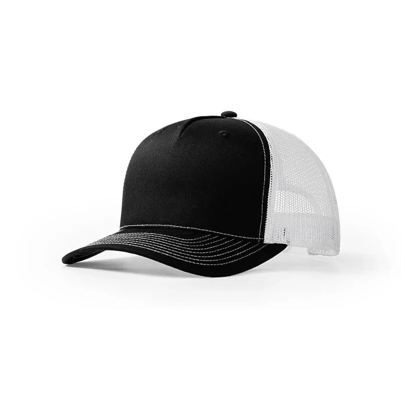 Casquette de camion en maille respirante, chapeaux de papa, bloc de couleurs, haute qualité, Logo br