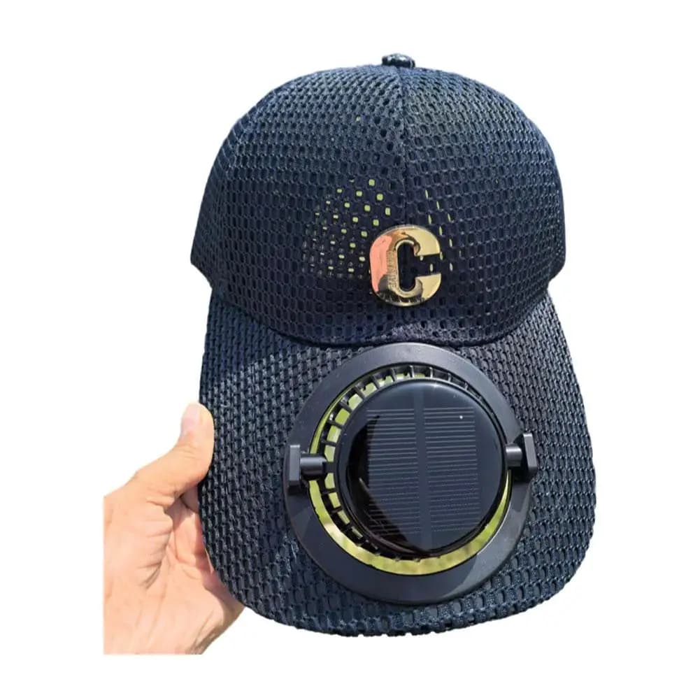 Chapeau de ventilateur de charge à énergie solaire, chapeau de Baseball, nouveauté en plein air, ran