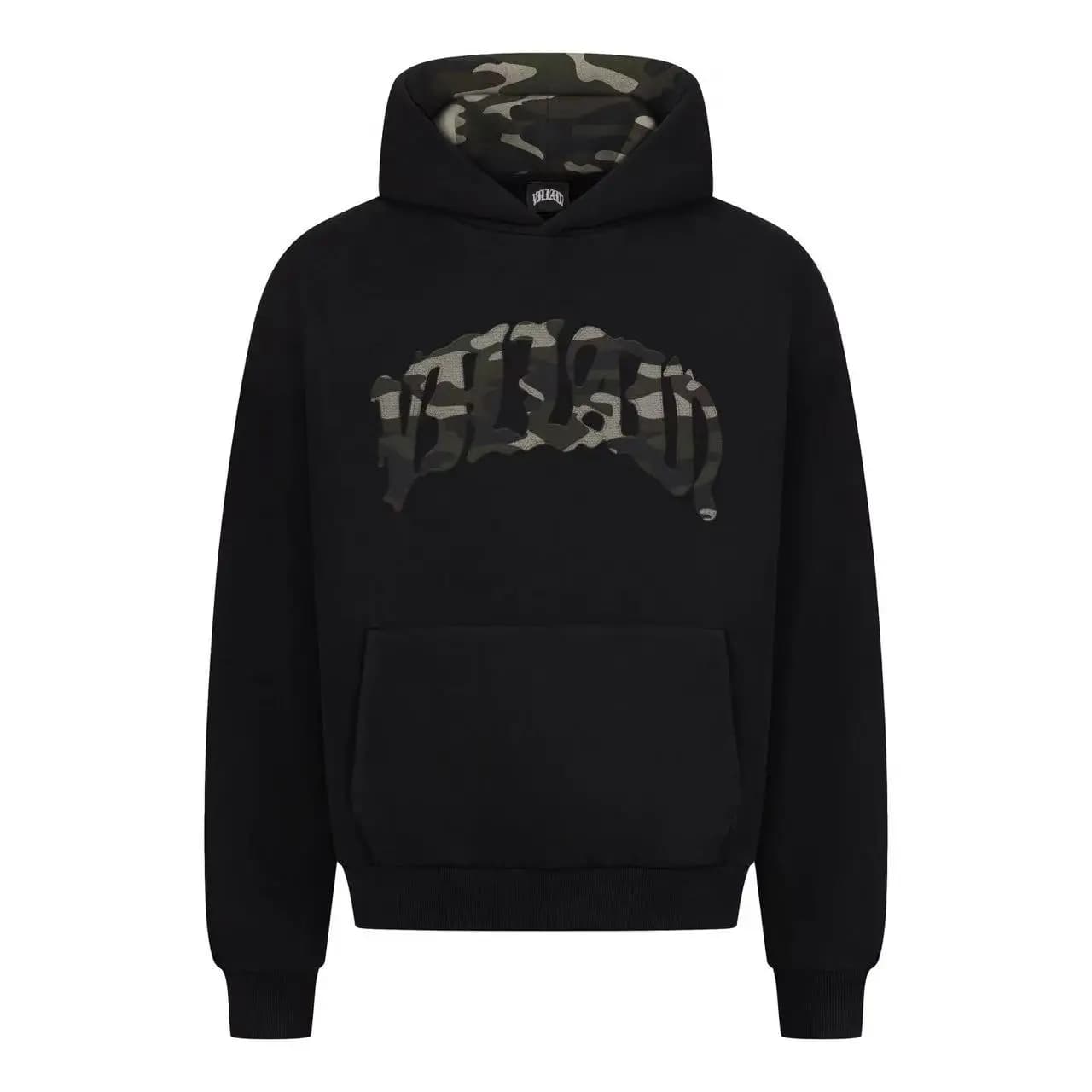 Ensemble de sportswear pour homme Y2K, imprimé léopard, lettres brodées, style streetwear, sweat à c