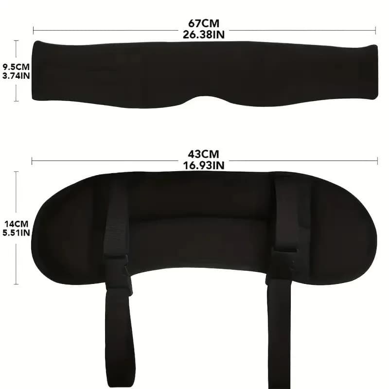 Masque de couchage 2 en 1 avec oreillers, appui-tête, masque pour les yeux, oreillers de voyage pour