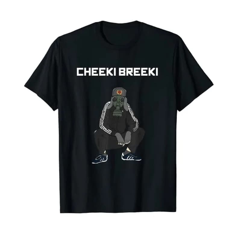 Cheeki Breeki-Gopnik Slav Style Funny Gamer SUNker T-Shirt, Humor Funny Graphic Tee, Y-Men Clothing,