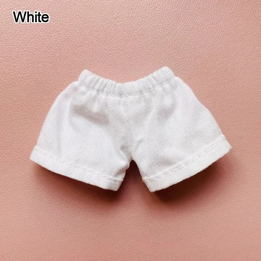 Vêtements décontractés de style outillage pour poupées BJD, mini jeans, shorts, accessoires de jouet