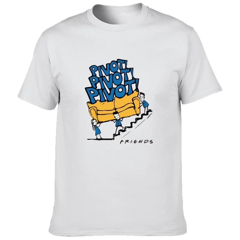 Répliques classiques de style américain de la célèbre série télévisée, t-shirt à manches courtes de 