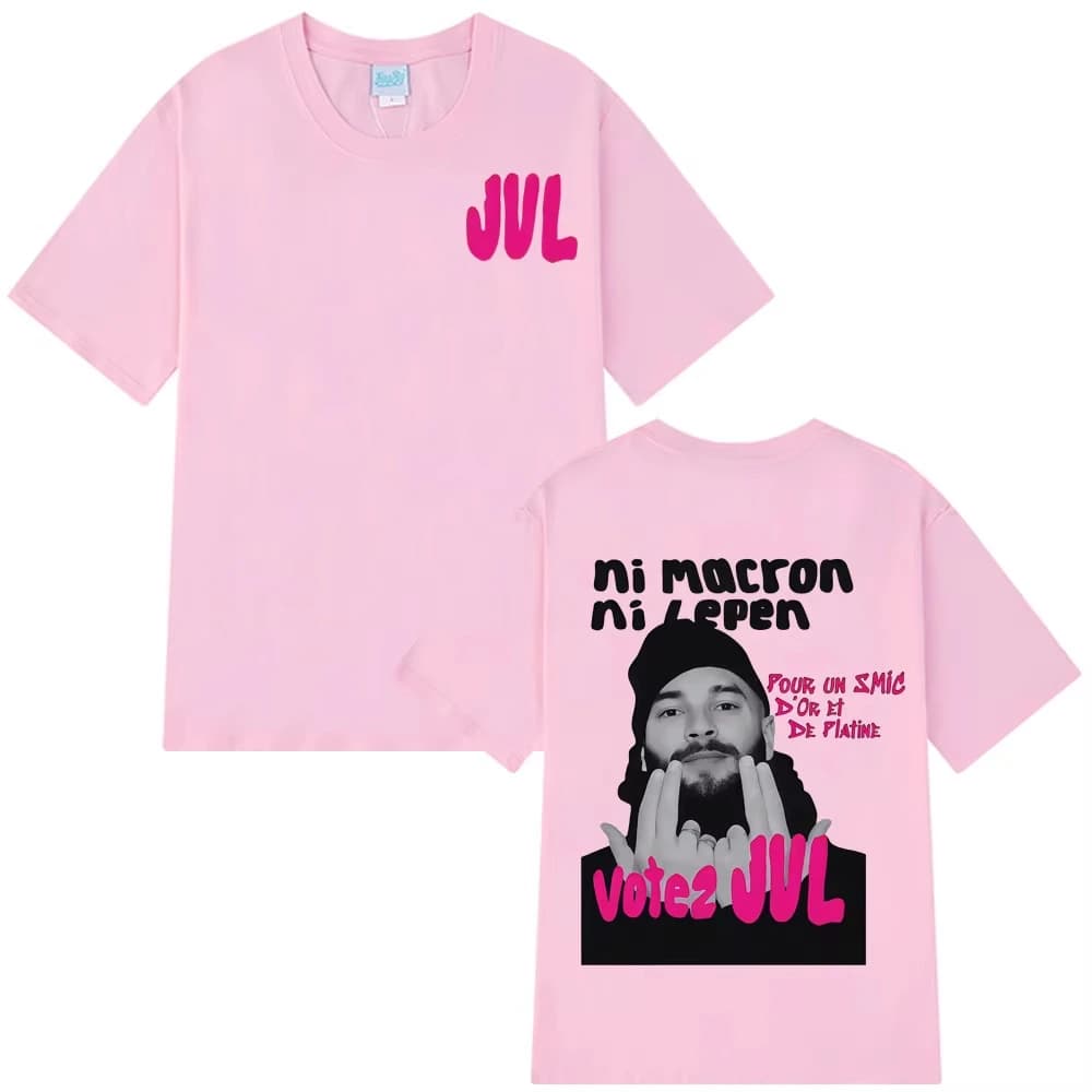 T-shirts graphiques tendance JUL, rappeur français 2026, pour hommes et femmes, T-shirt hip-hop déco