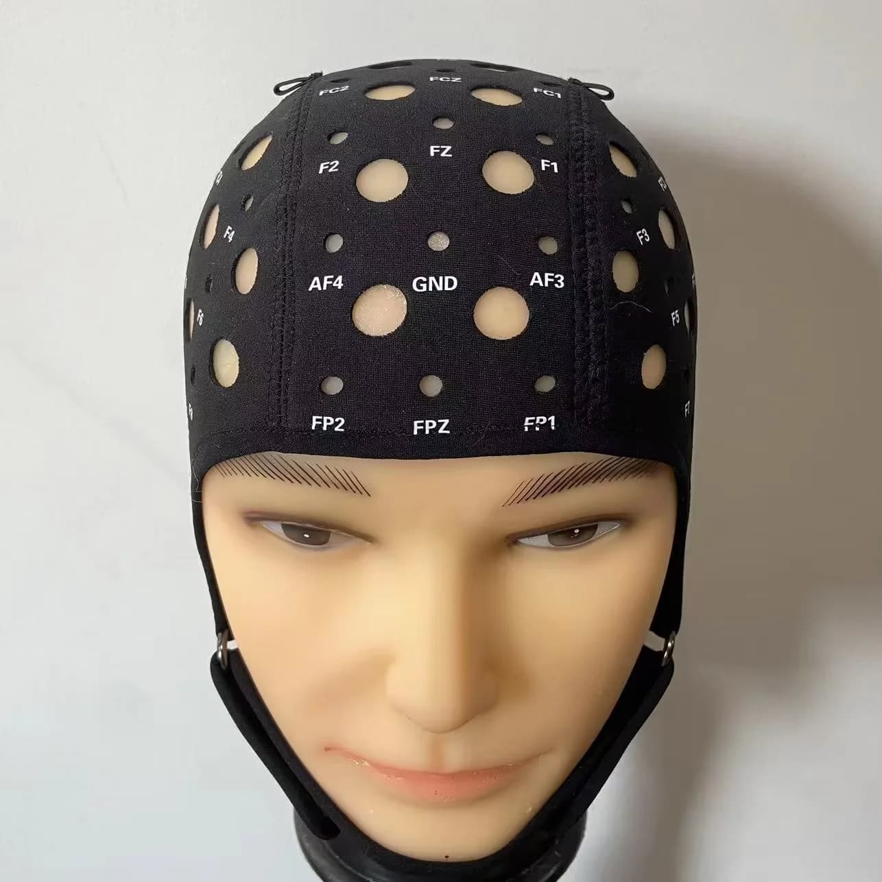 Capuchon d'électrode en caoutchouc pour Sandwich, épais, 64 fils, pour Machine EEG, peut être person