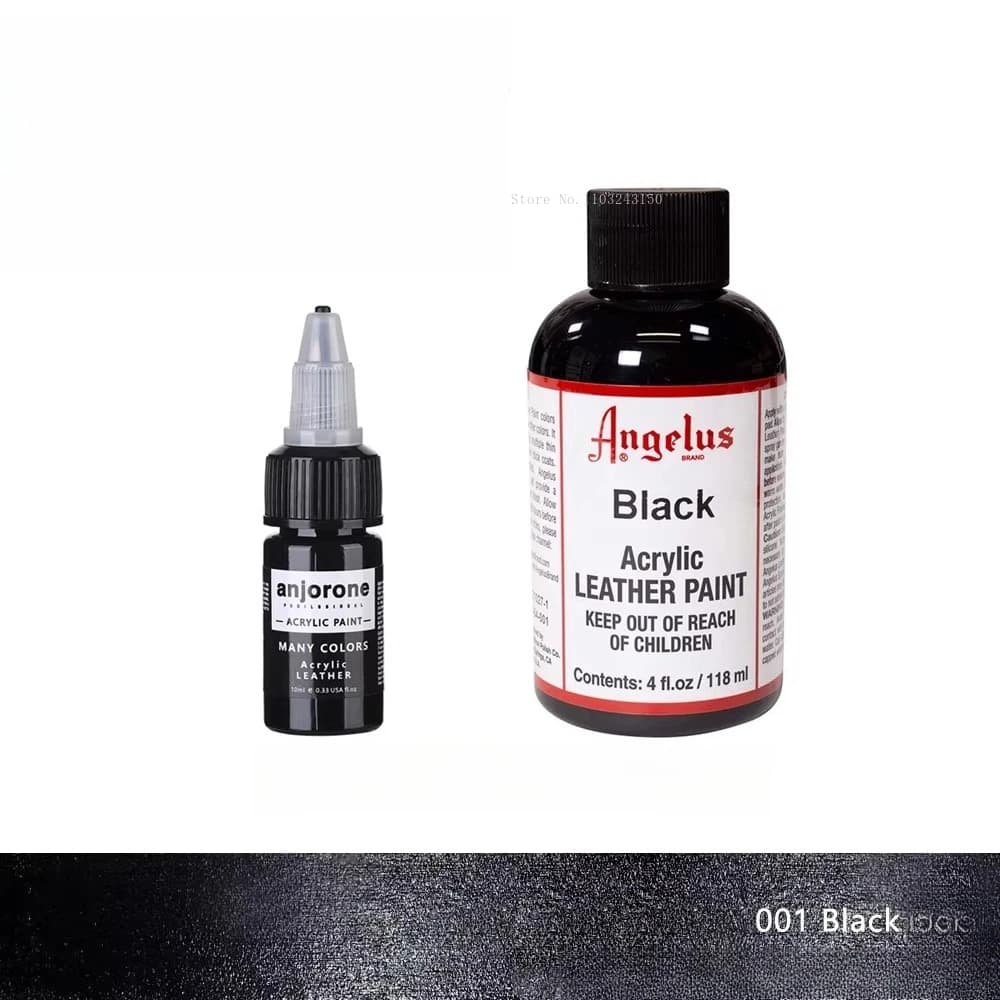 Peinture acrylique 118 ml pour changement de couleur de baskets, peinture pour cuir, sacs, métal, pl