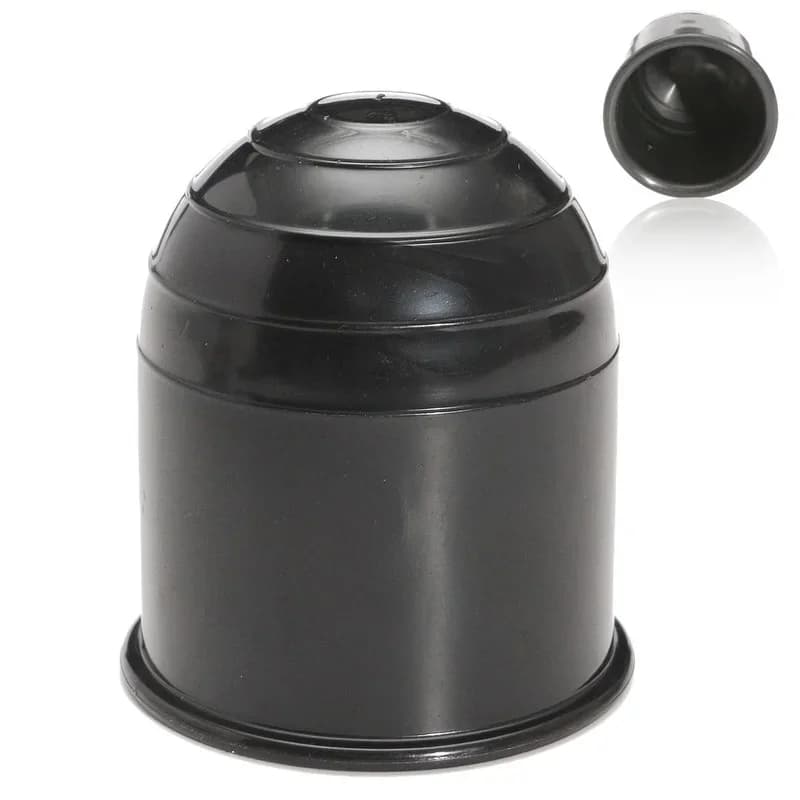 Couvercle de boule de remorque noir, accessoires de remorque universels, barre de remorquage, capuch