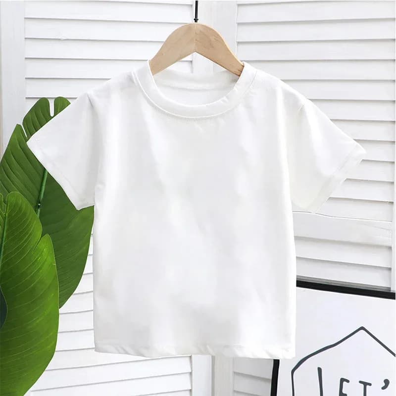 Roblox Game Print T-shirt en coton pour enfants, hauts à manches courtes pour garçons et filles, t-s