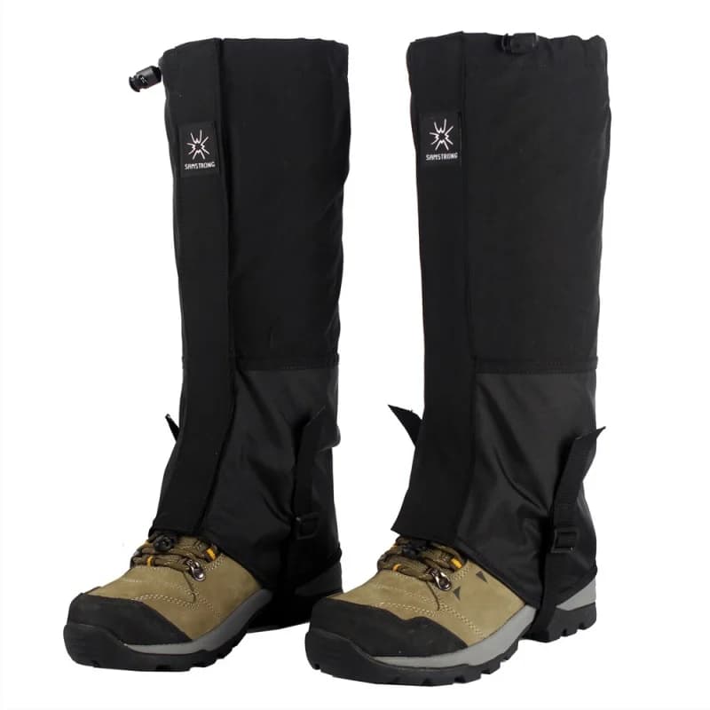 Guêtres de Ski d'hiver imperméables et chaudes, couvre-jambes Design à Tube haut, randonnée, Ski, es