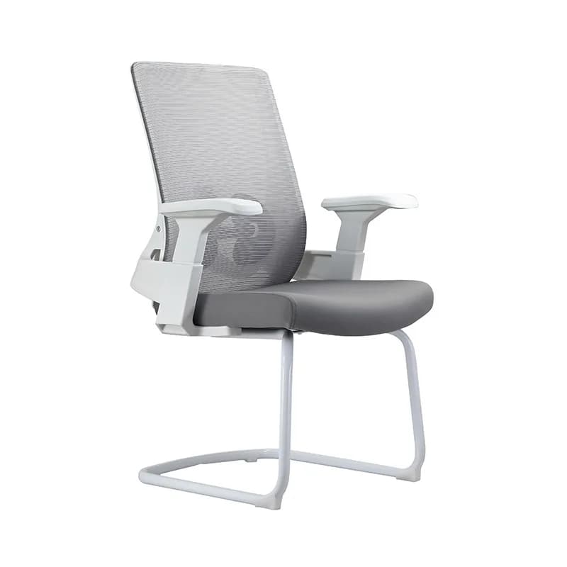 Chaise d'ordinateur de bureau ergonomique, sédentaire et confortable, avec dossier en maille respira