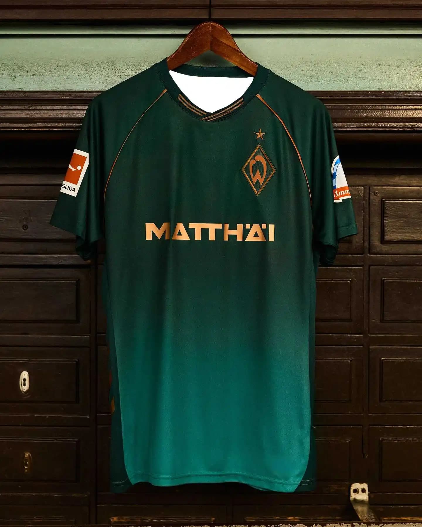 Nouveau Maillot Tendance Werder Brême Saison 25-26 Édition Commémorative 60ème Anniversaire pour Hom