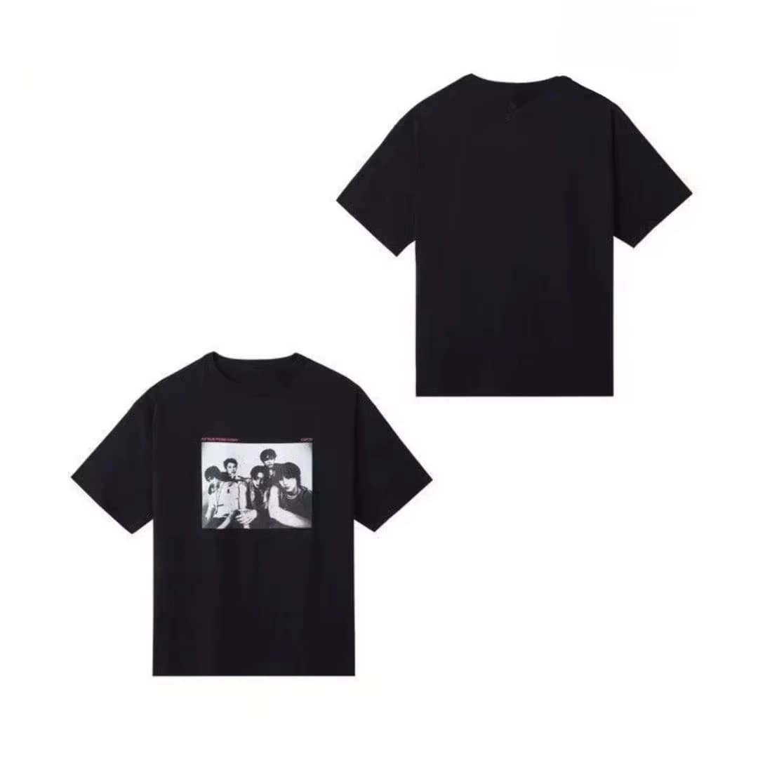 T-shirt graphique CORTIS 2026 Group, homme femme, imprimé photo vintage rétro, manches courtes, déco