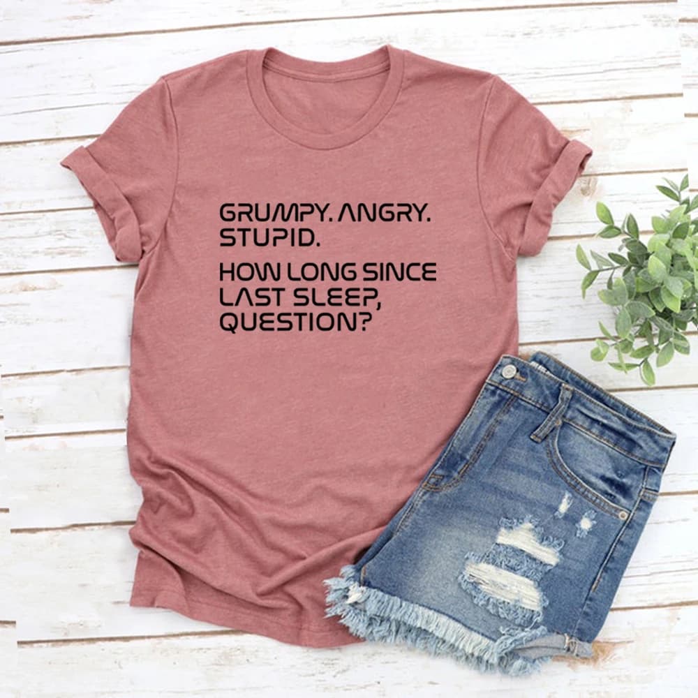 T-shirt Grumpy Rocky Quote inspiré du film Project Hail Mary Rocky, t-shirt science-fiction unisexe 