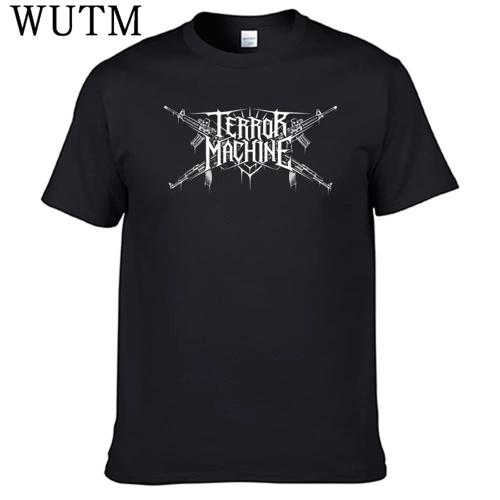 Cool Terrormachine T-shirt 100% coton pour hommes