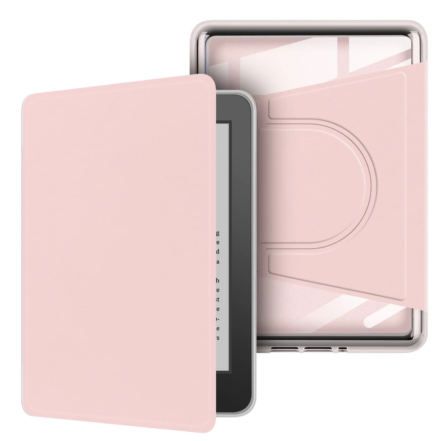 Pour étui Kindle Paperwhite 10e génération 6 ''2018 PQ94WIF 360 ° Support de boîtier acrylique dét