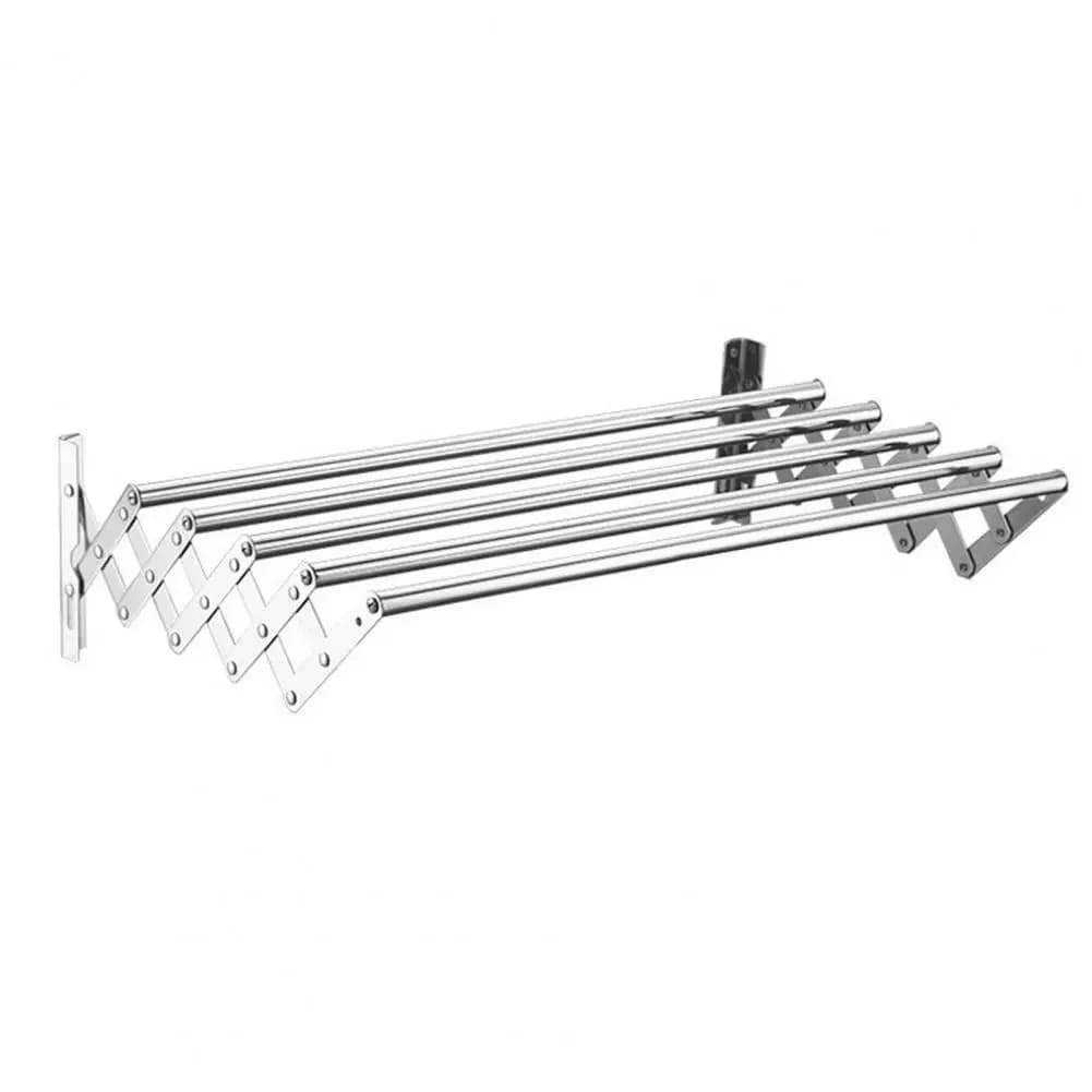 Vaccage des vêtements mural pliable, gain de place, facile à utiliser, salle de lavage, T1