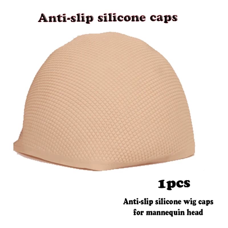 DAHIFY-Bonnet Universel en Silicone Antidérapant pour Tête de Mannequin, Chapeau Professionnel en PV