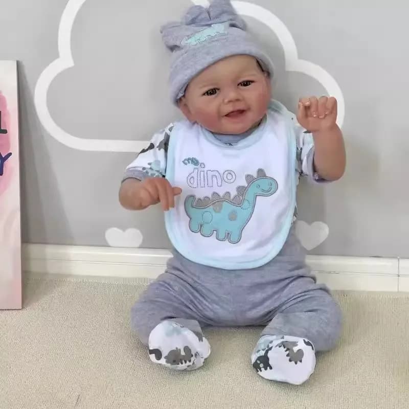 Poupées Reborn Réalistes et Adorables, Modèles Garçon et Fille Nouveau-né, Cadeau de Noël Idéal, Jou